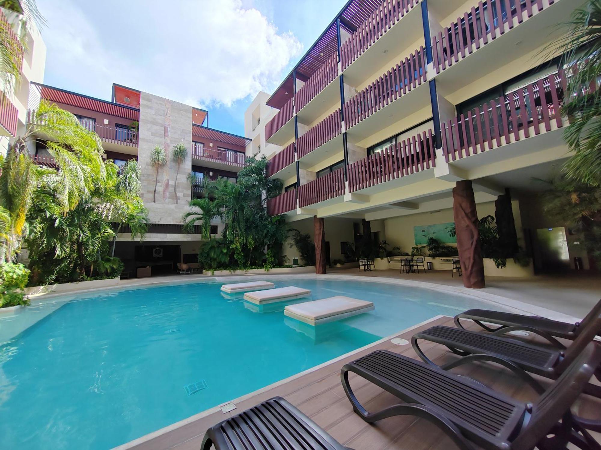 Apartamento Hermoso & Centrico 1br-gym-pool-cowork By Yeah Playa del Carmen